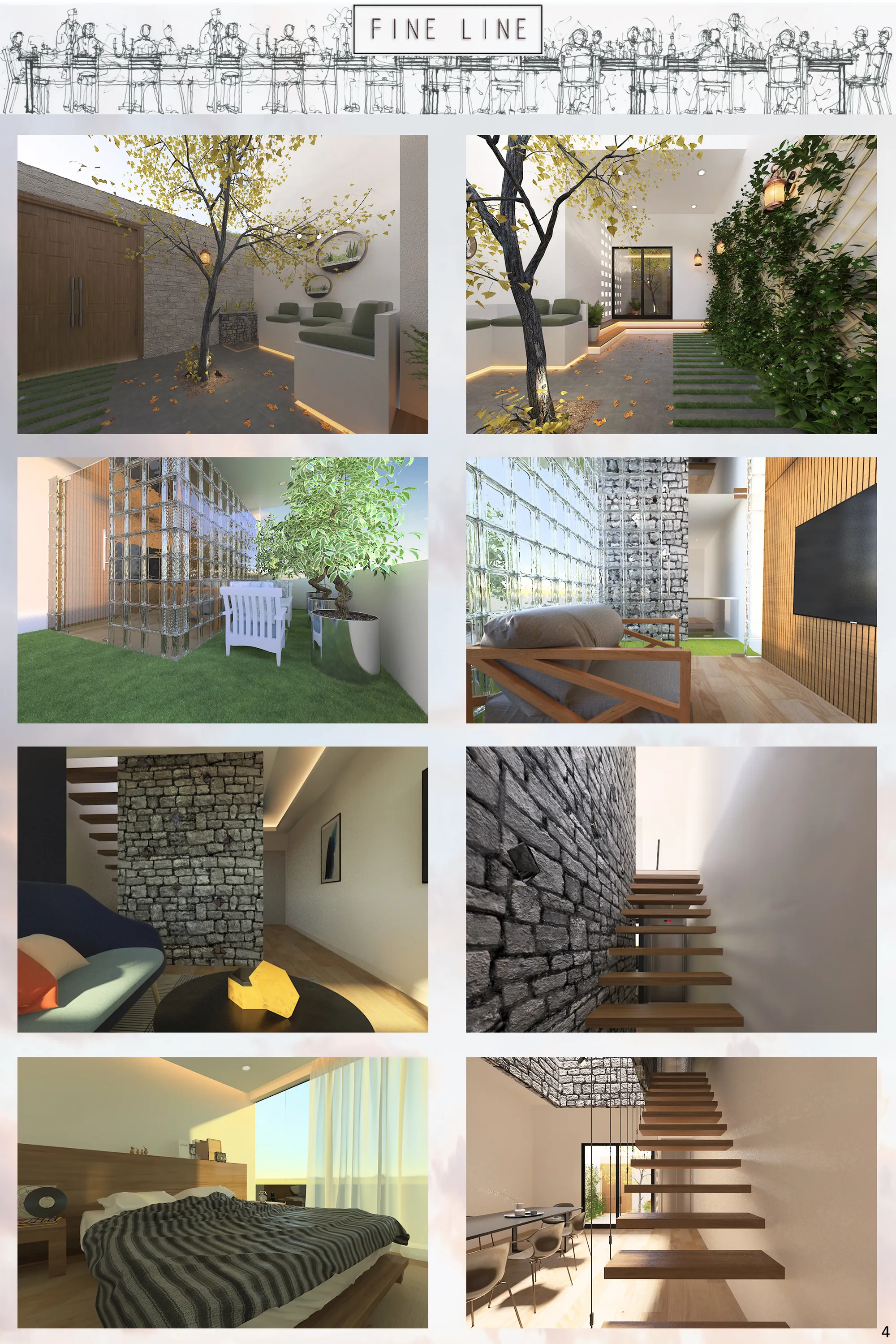 3D views interior and exterior