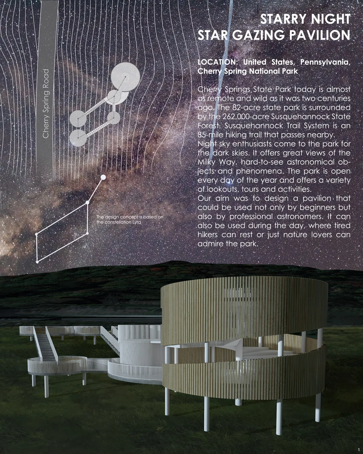 Starry Night - STAR GAZING PAVILION