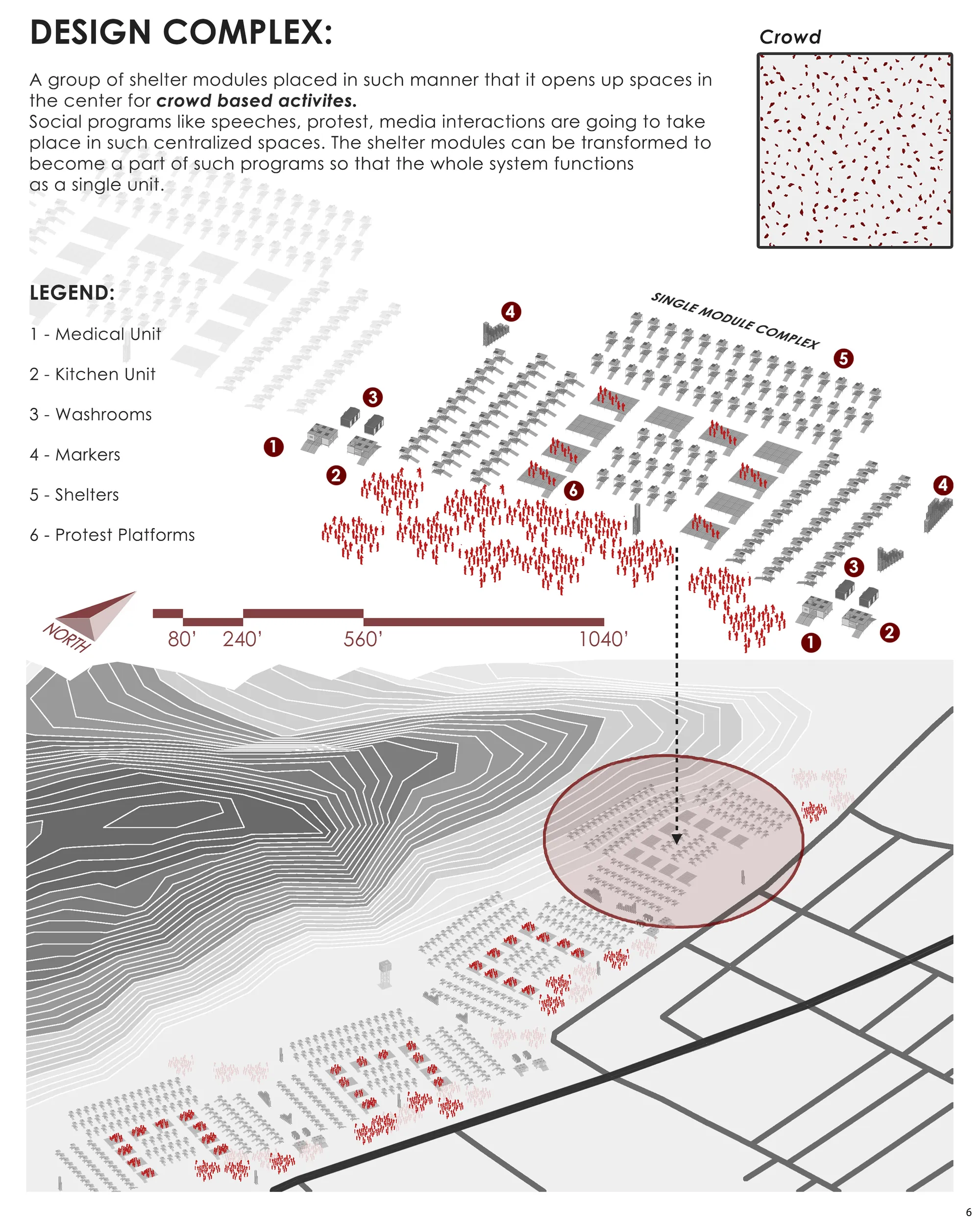 6 - Master Plan/Design Complex (Isometric View)