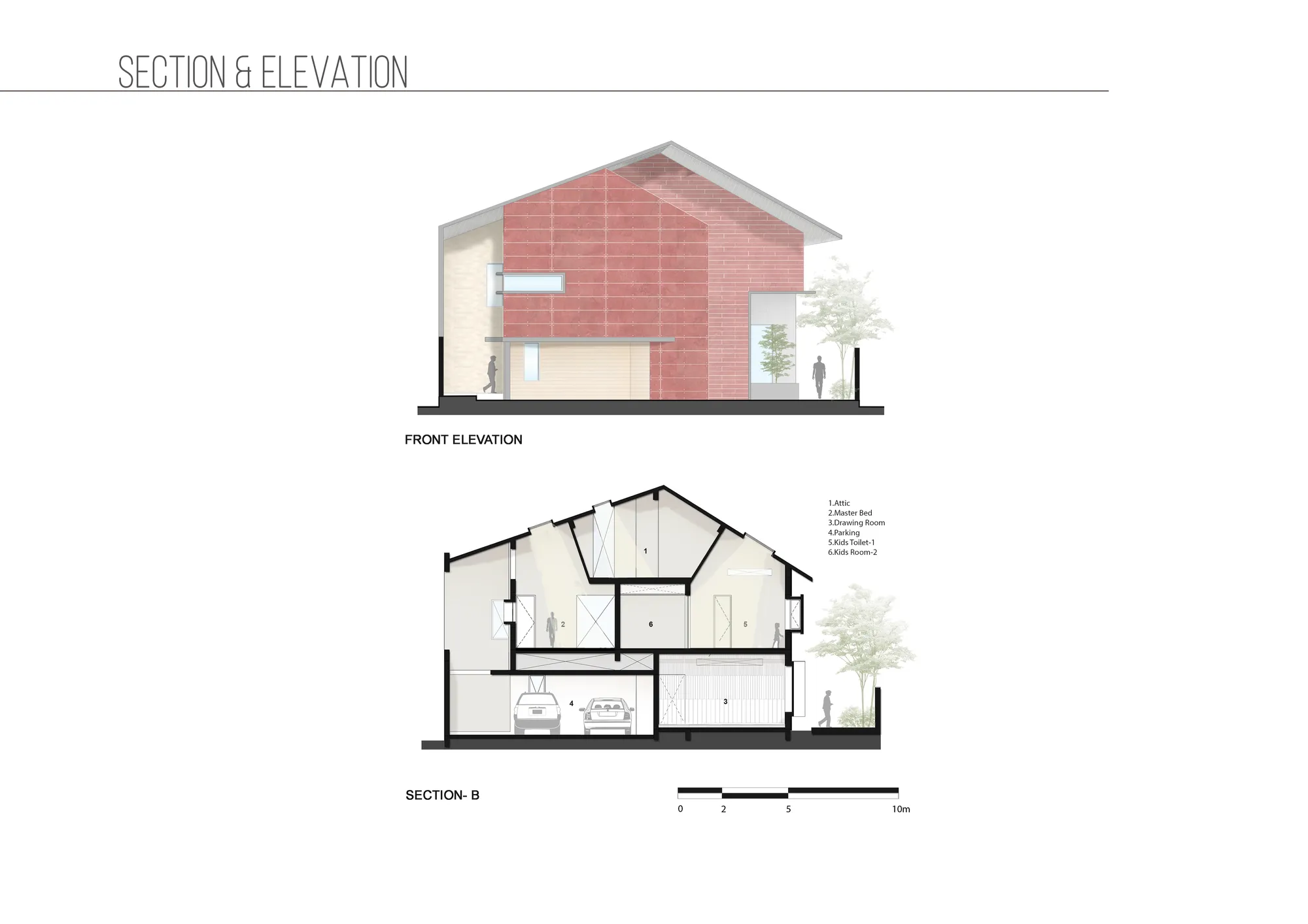 Section & Elevation - 1
