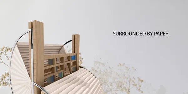 SURROUNDED BY PAPER
