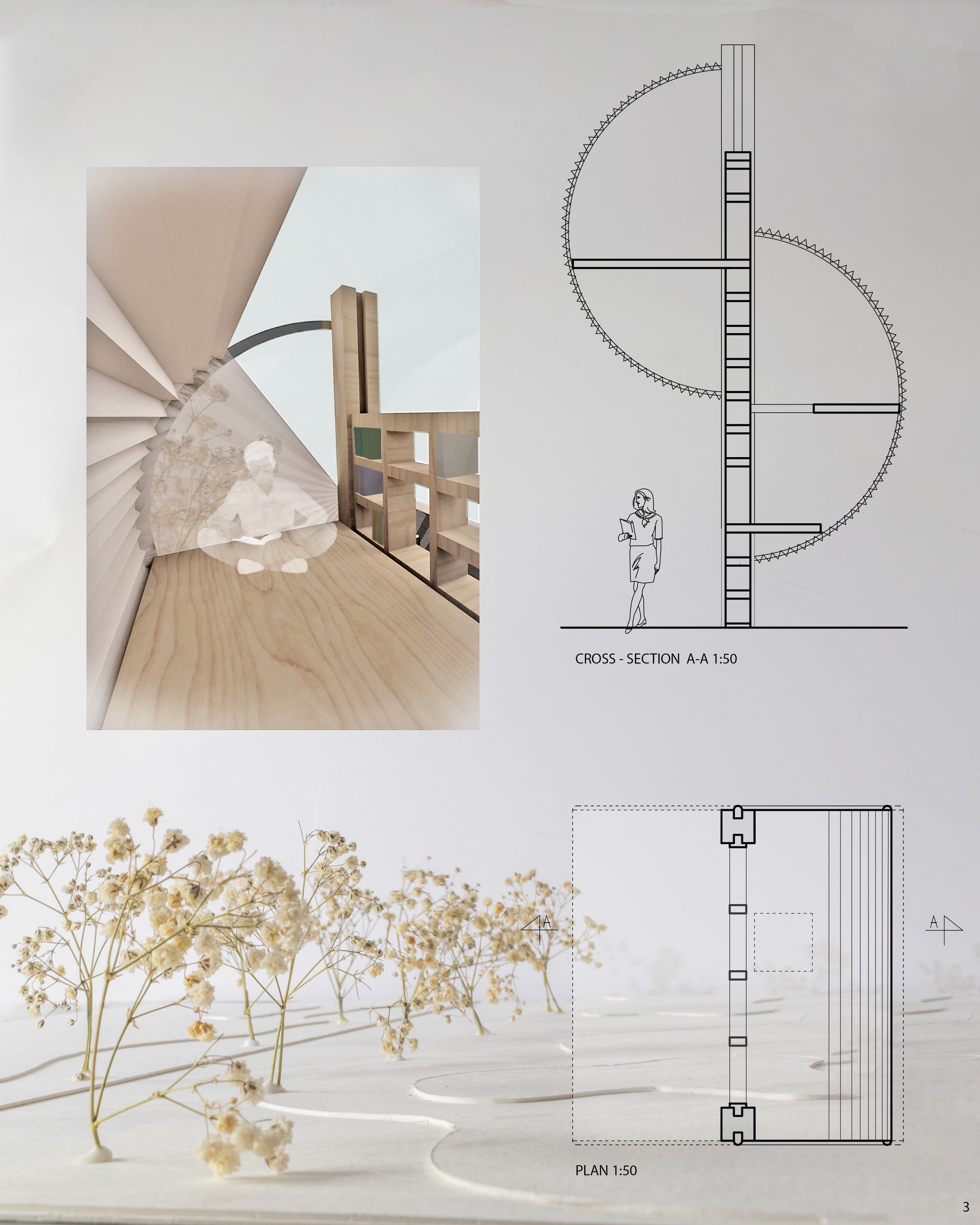 BOARD 3 - SURROUNDED BY PAPER