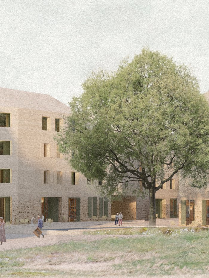 Community eco-village for the elderly