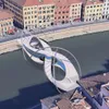 artisans crossing bridge