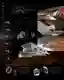 This architectural presentation board showcases a futuristic housing concept for a Mars colony. It f