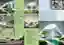This architectural presentation board showcases a sustainability pavilion design, emphasizing the in