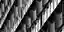 Details of modernist post-war buildings elevation