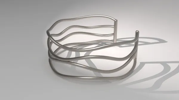 Elegant Wave Bracelet