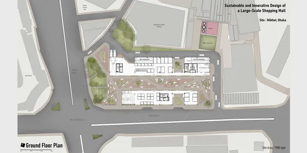 Design of a Large-Scale Shopping Mall