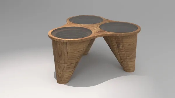 Tapered Leg Table