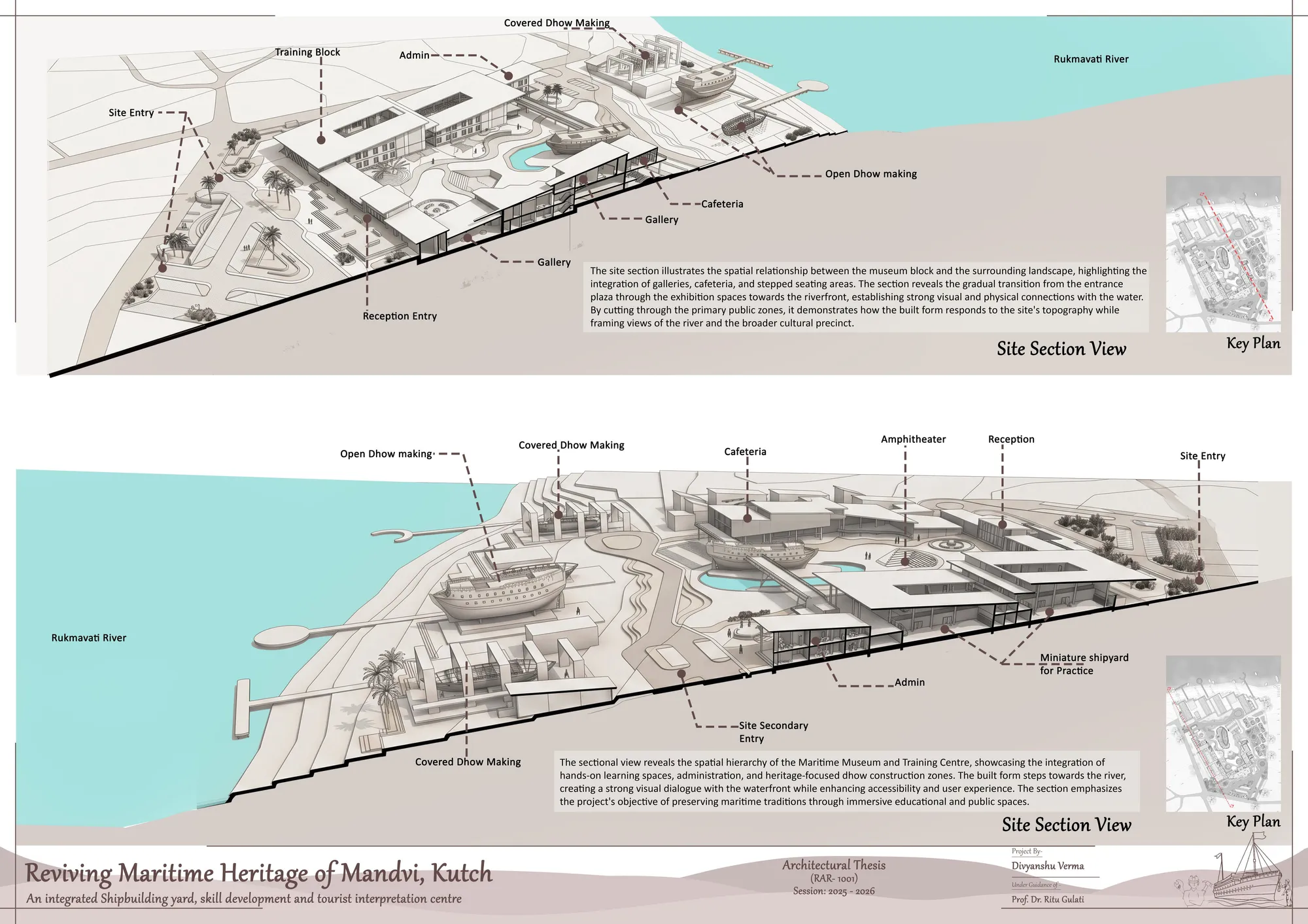 Site Sectional Views