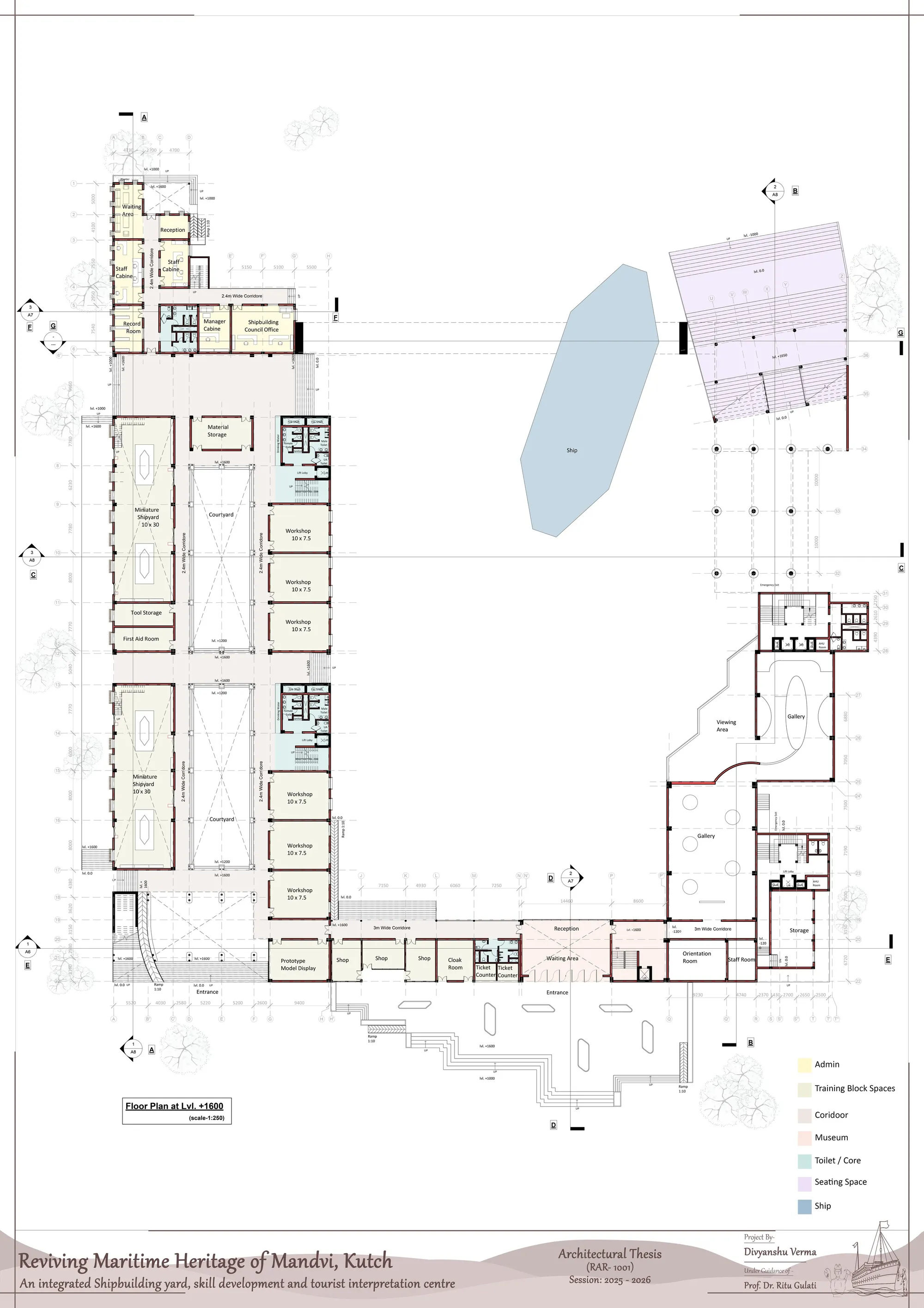 Floor Plan at level +1600