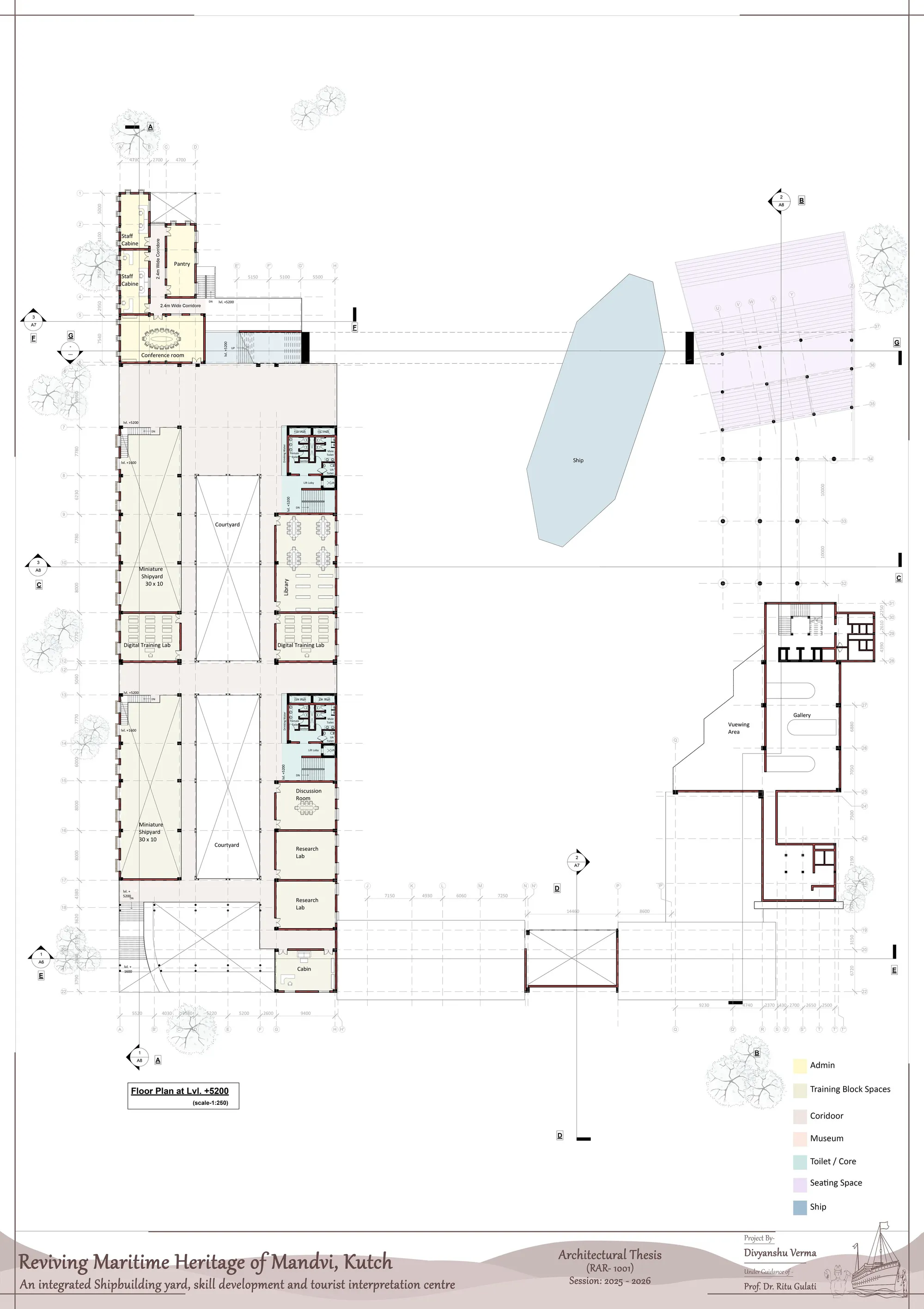 Floor Plan at level +5200