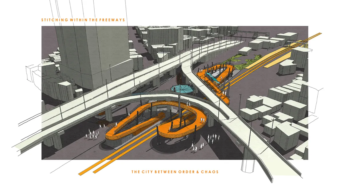 "Transition In Need, Reconnecting Fragmented Urban Ecology", Domino Effect & Urban Rhythms