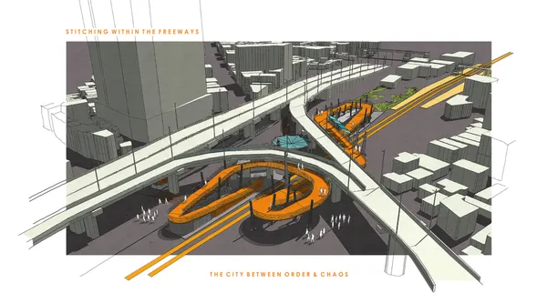 "Transition In Need, Reconnecting Fragmented Urban Ecology", Domino Effect & Urban Rhythms