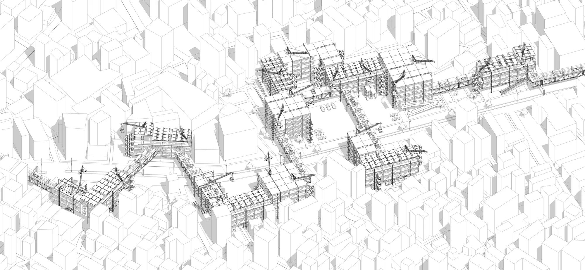 Dystopian/Utopia: Reimagining Dholaikhal as Futuristic Automobile Hub