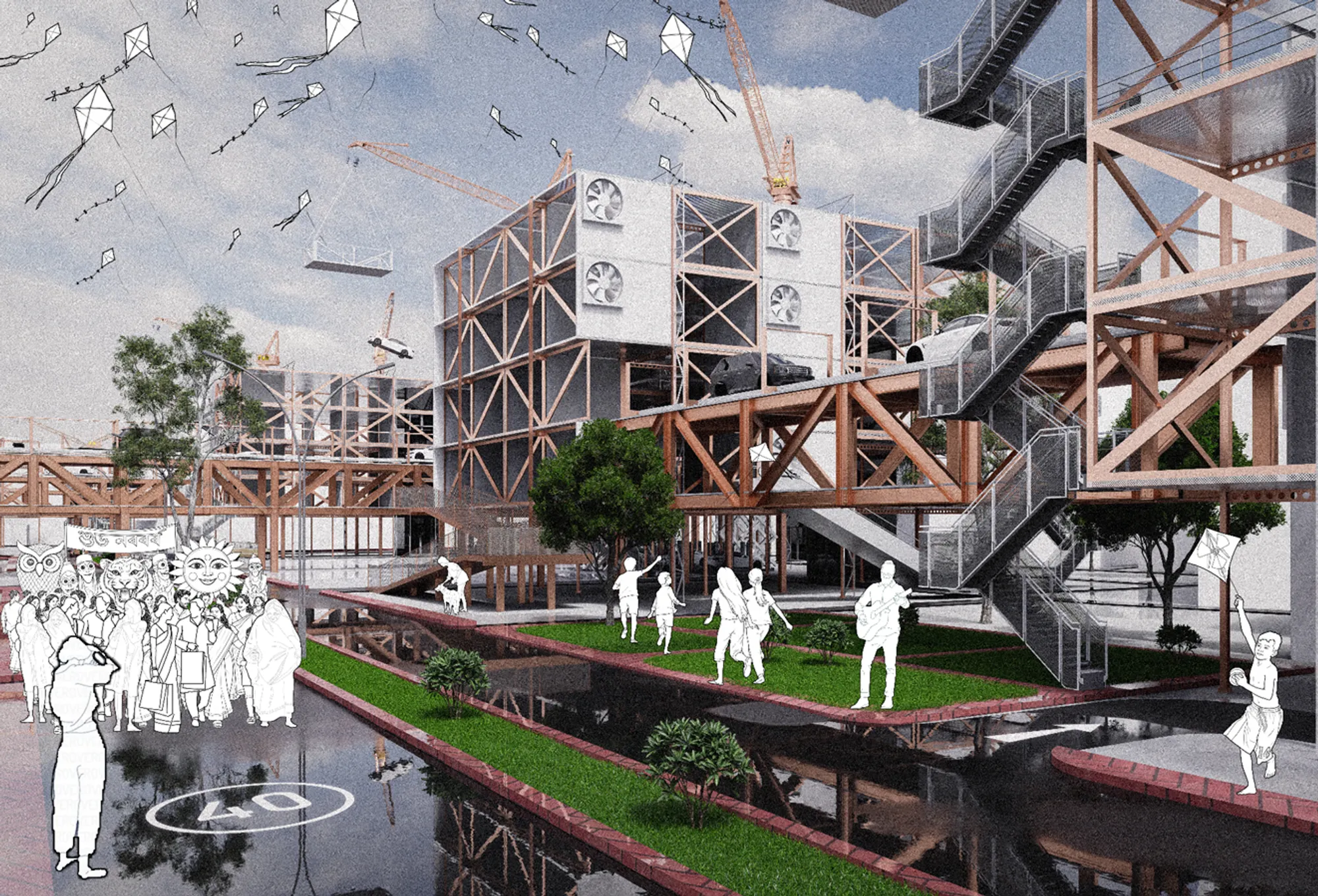 Designed Spaces during Festival
