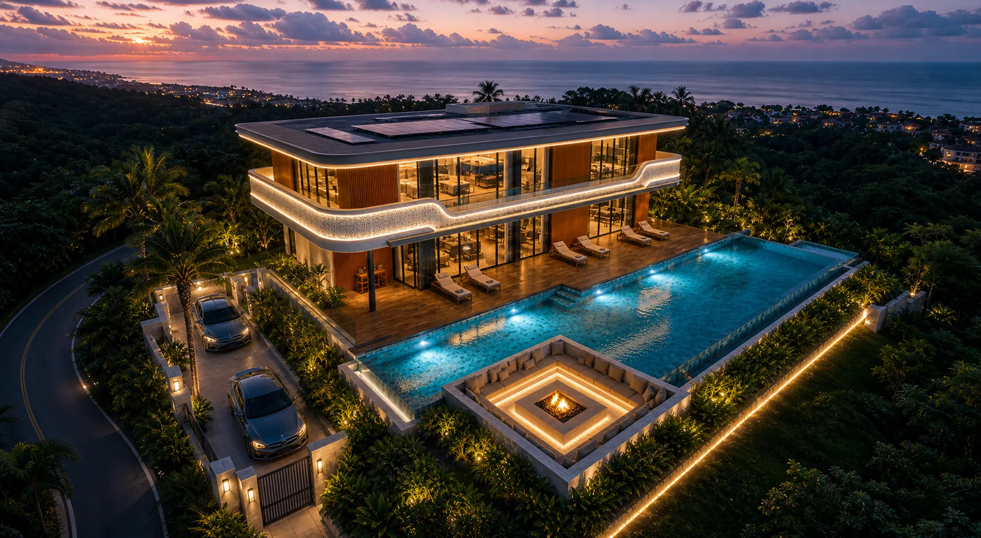 The Oasis Monolith: Conceptual Sculptural Villa