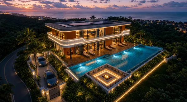 The Oasis Monolith: Conceptual Sculptural Villa