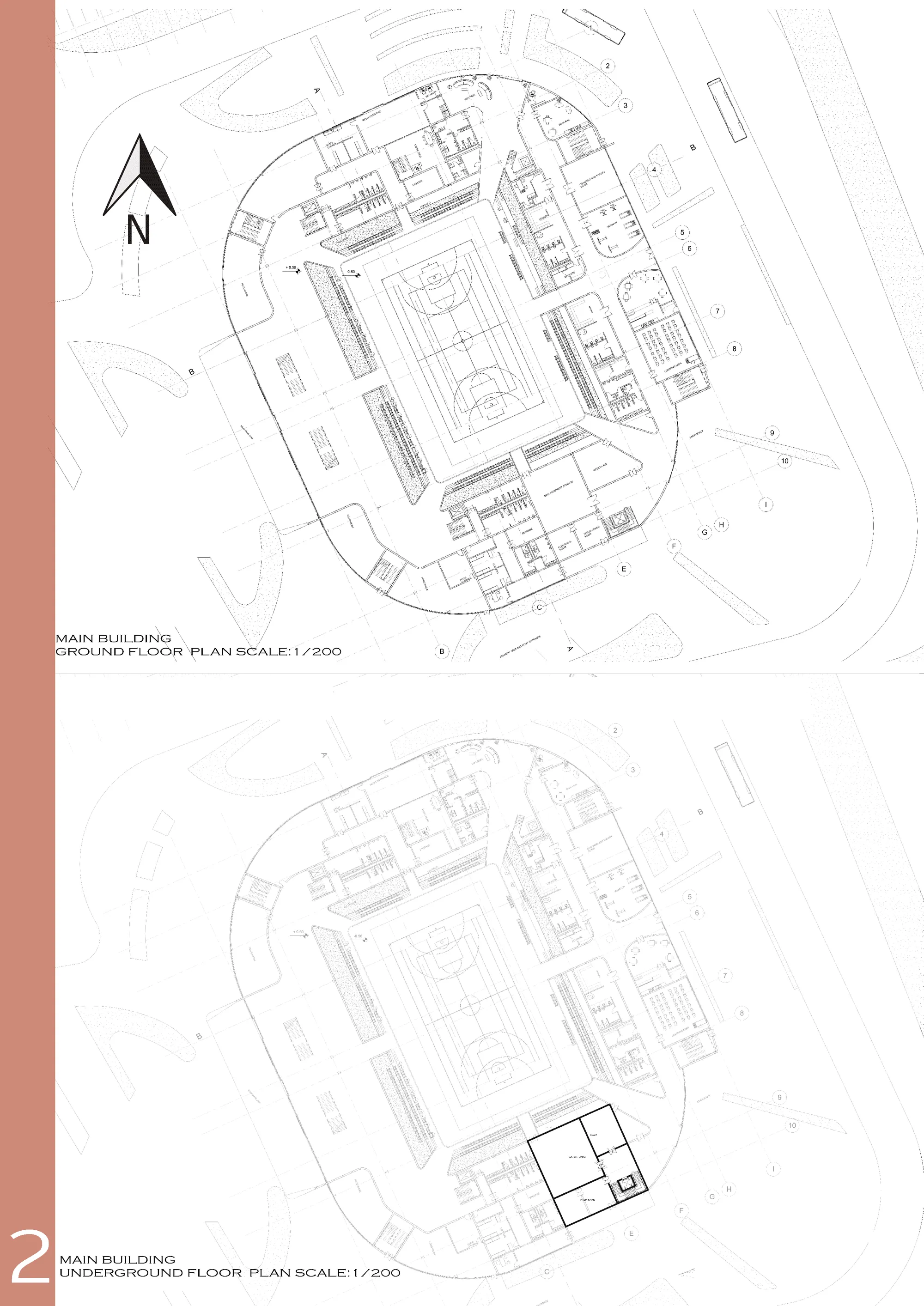 Main Building Ground Floor Plan