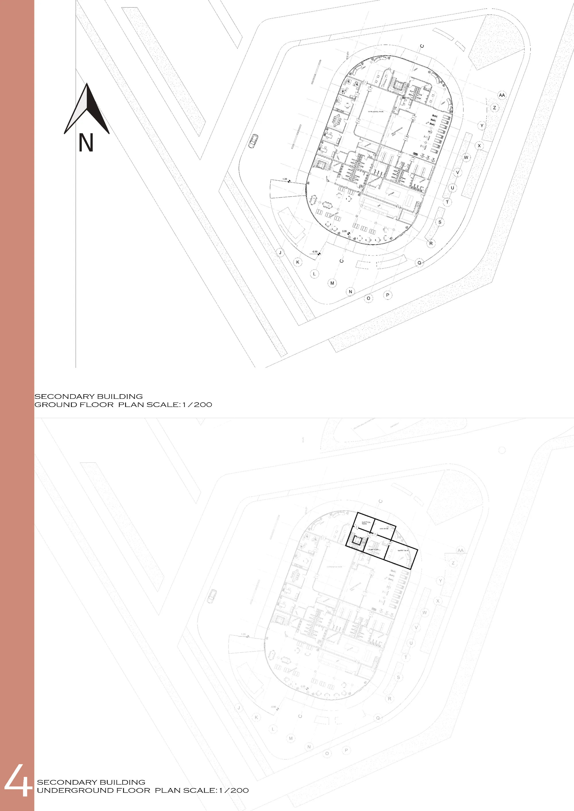 Secondary Building Floor Plan