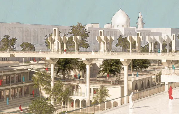 Underground of the holy city