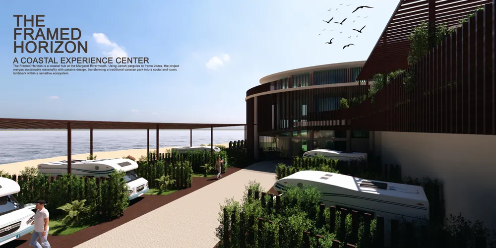 THE FRAMED HORIZON: A Coastal Experience Center