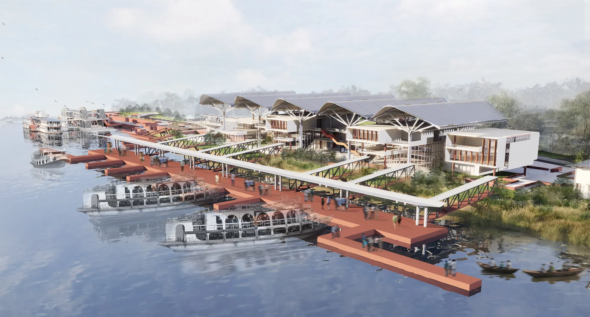 Barishal Riverport Terminal as a Civic Waterfront Mobility Hub