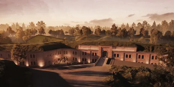 Revitalisation of Fort II in Poznań for the needs of the Folk Dance Ensemble headquarters