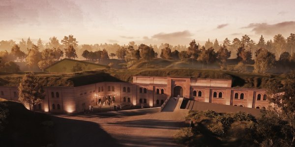 Revitalisation of Fort II in Poznań for the needs of the Folk Dance Ensemble headquarters