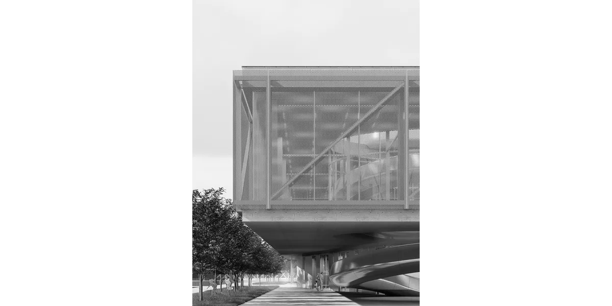 Cultural Center in Szczecin as a reinterpretation of industrial space