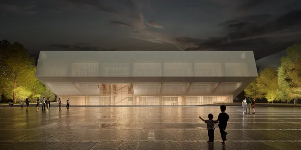 The Spark: A Local Activity Centre on a Former Industrial Site in Wrocław