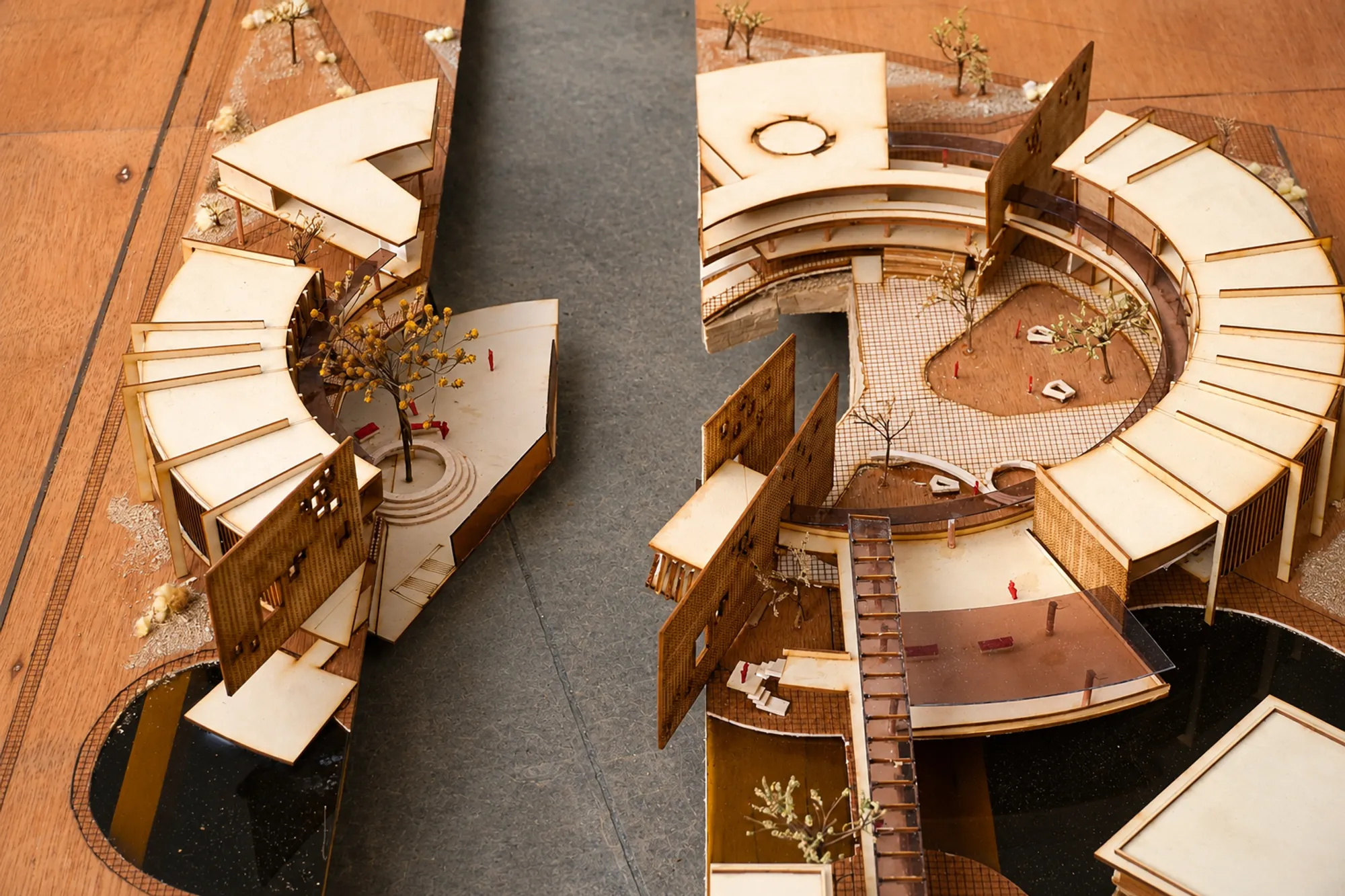 Sectional Physical Model