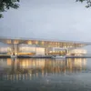 National center of arts and handicrafts "Art+" on New Waterfront district in Kazan city