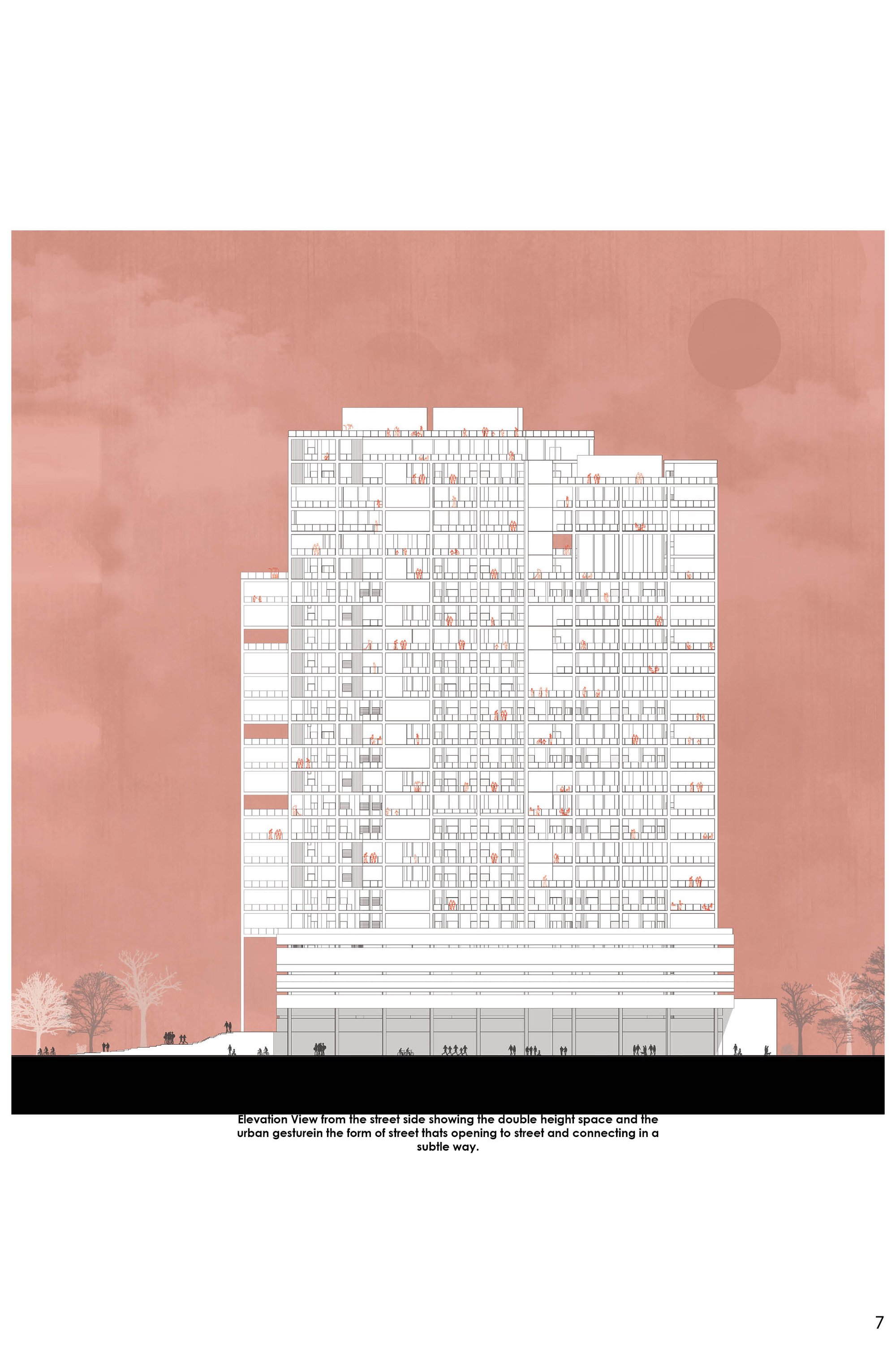 Elevation from Street