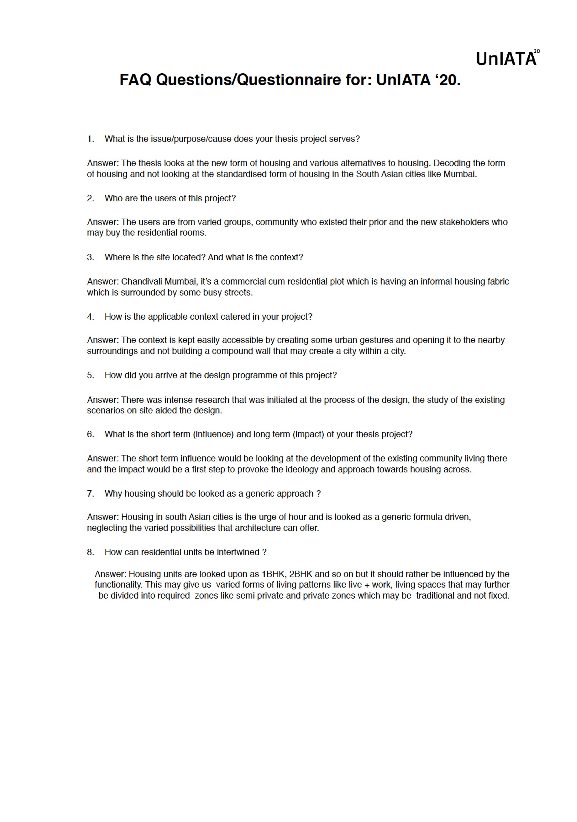 FAQ