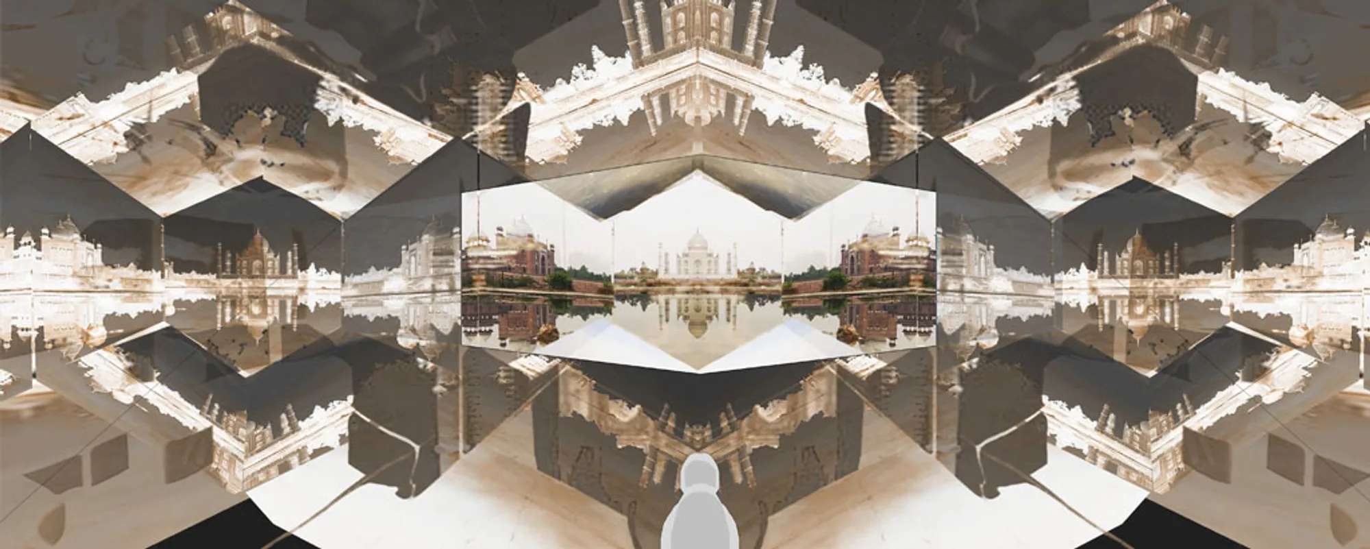 The Black Taj - Aux-Shia Bagh, The garden of Paradise - XJNN90