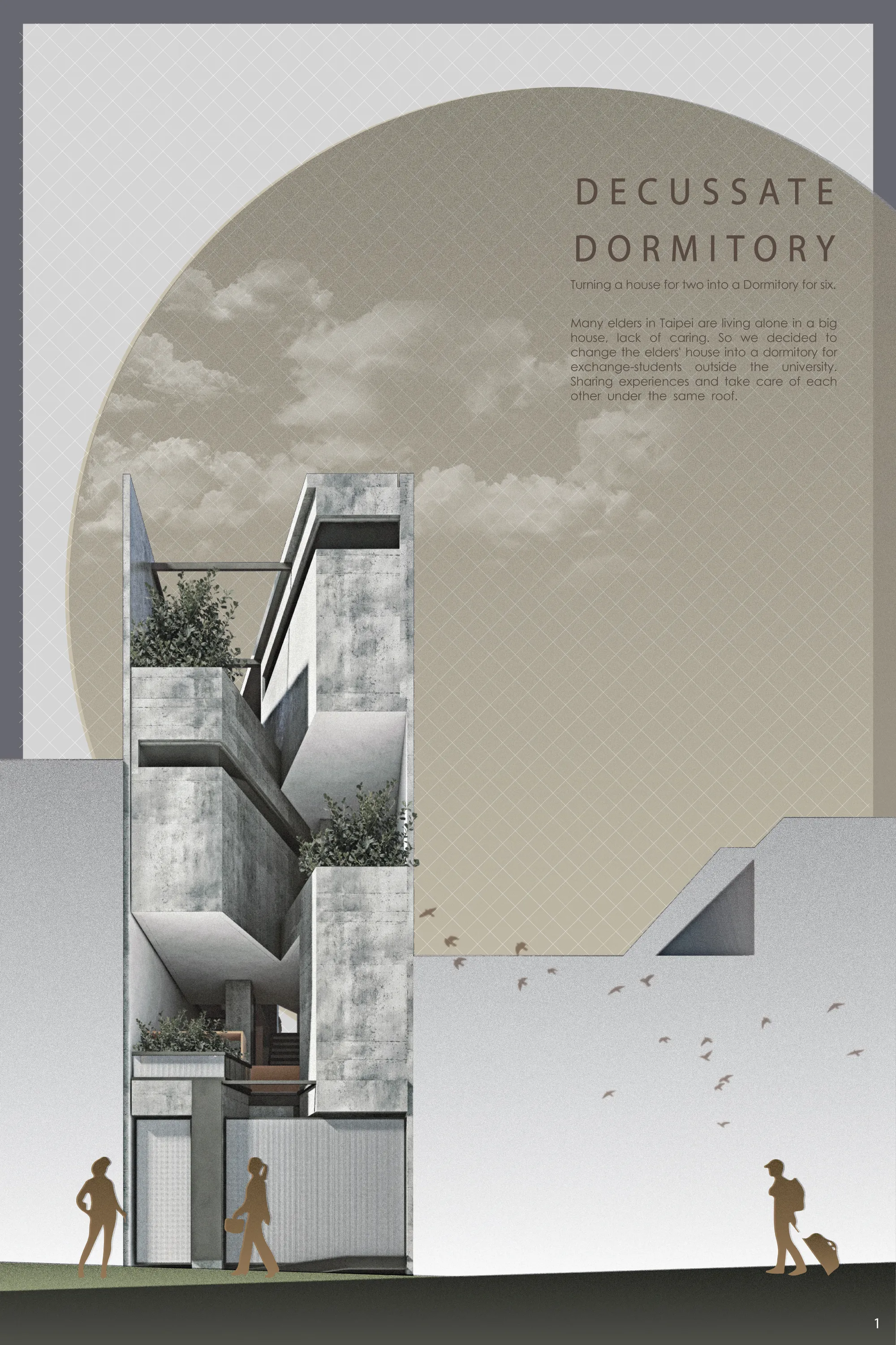 Decussate Dorm