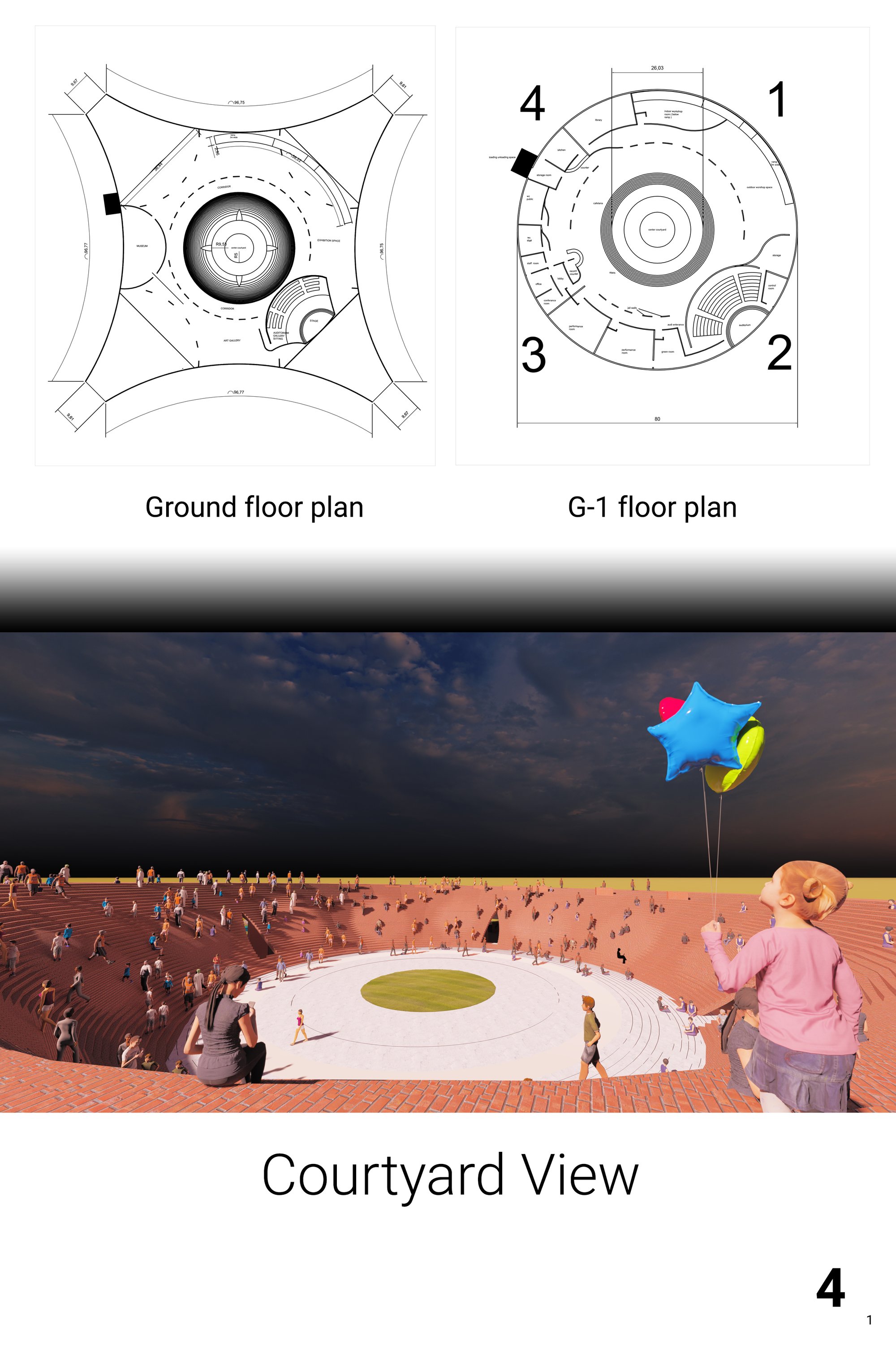 Plans and view