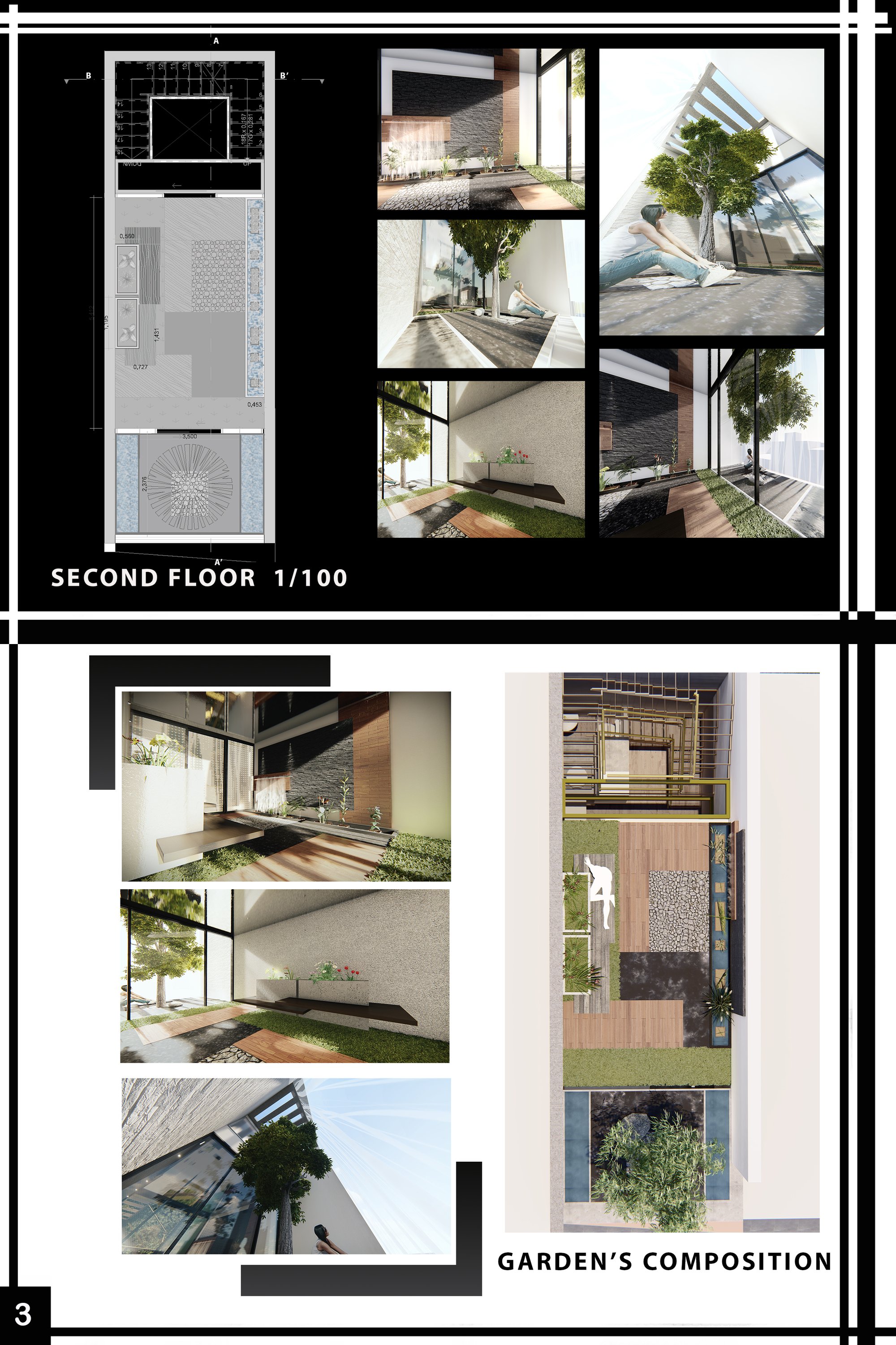 Second floor / garden