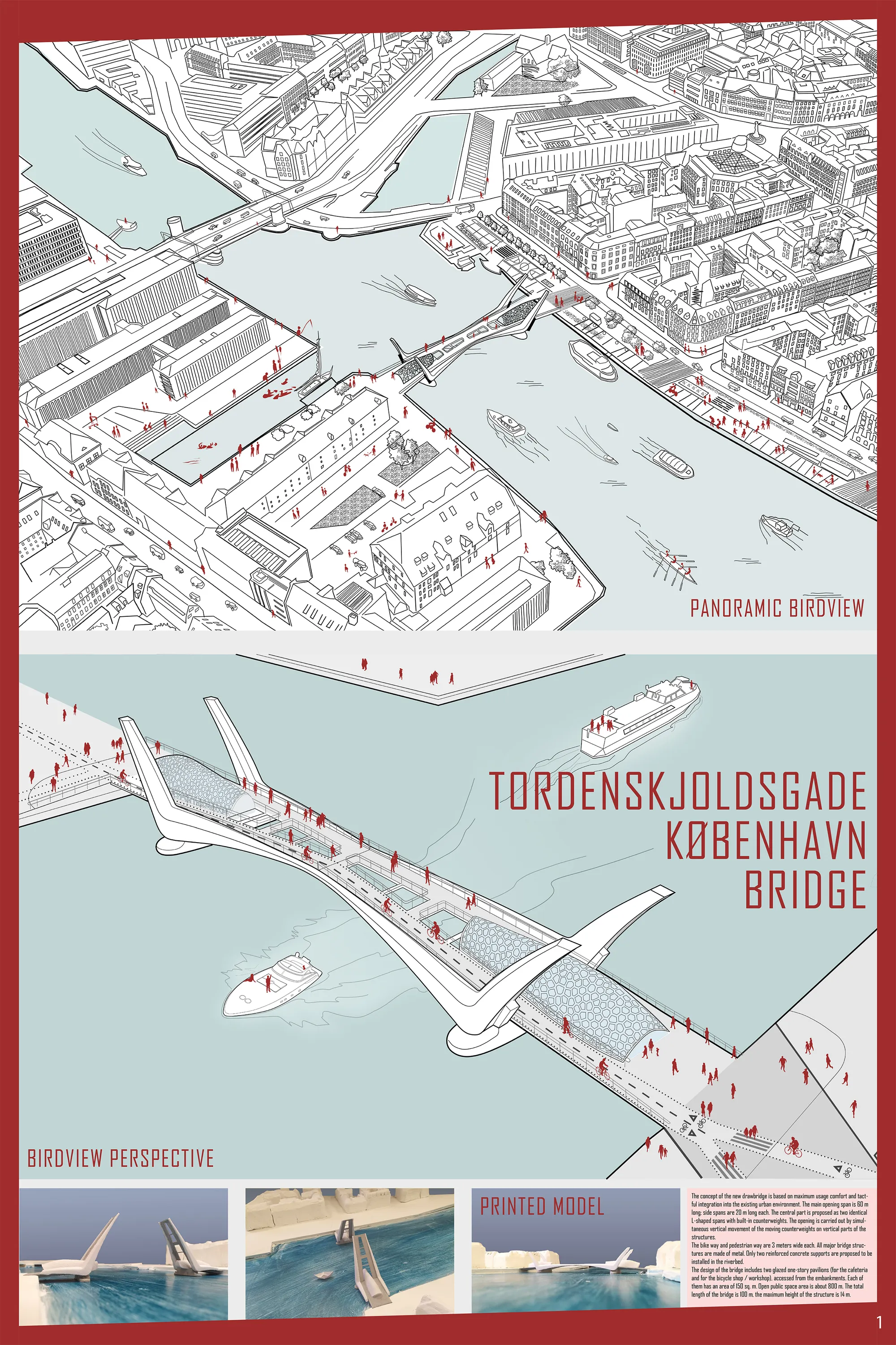 "The City Link Tordenskjoldsgade København Bridge