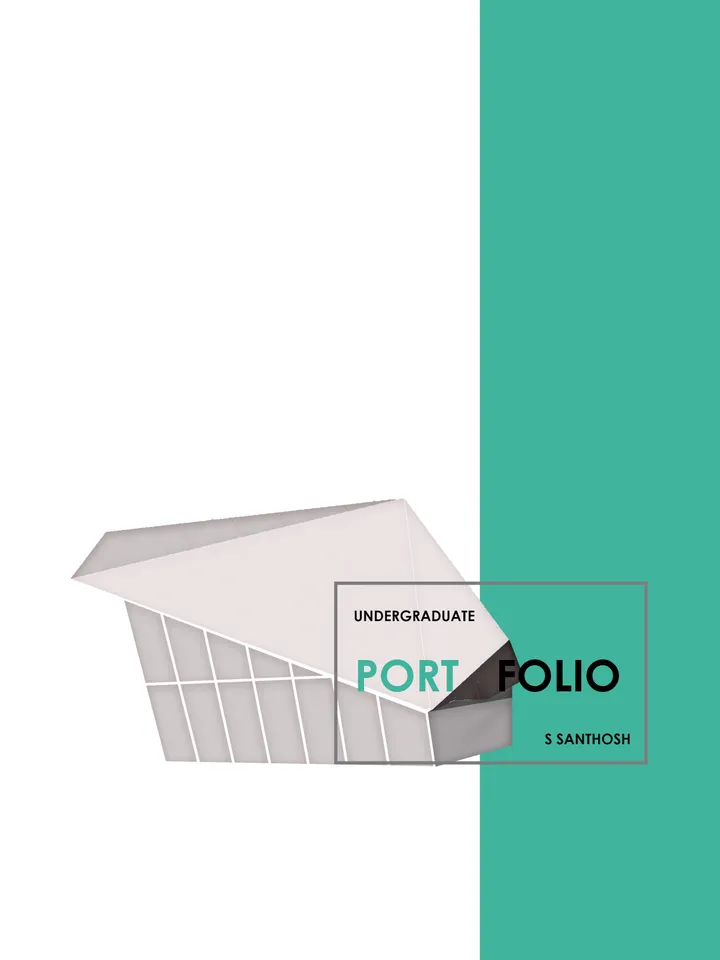B ARCH Undergraduate Portfolio