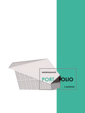 B ARCH Undergraduate Portfolio