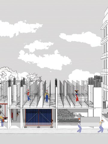 Crafting for the Craftsmen:  On-site Accommodation for the  Construction Workers in Bangladesh