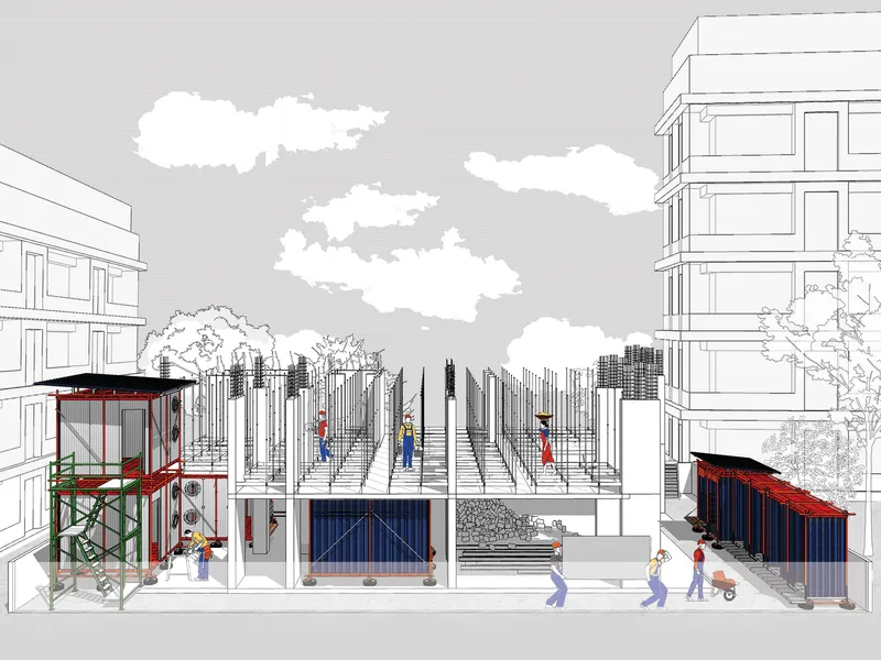 Crafting for the Craftsmen:  On-site Accommodation for the  Construction Workers in Bangladesh