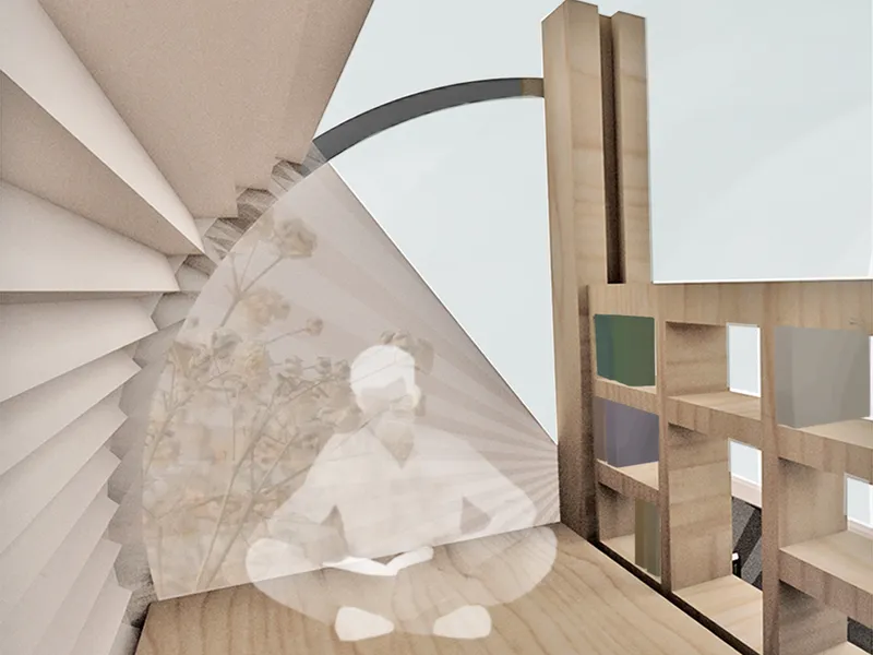 SURROUNDED BY PAPER - FILES AND SKETCHES