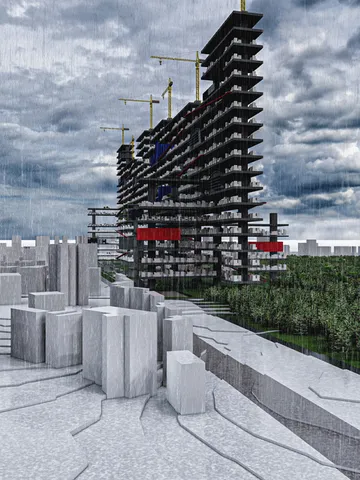 SLUMS IN TRANSITION: MEGA-STRUCTURE AS THE NEW “LAND”