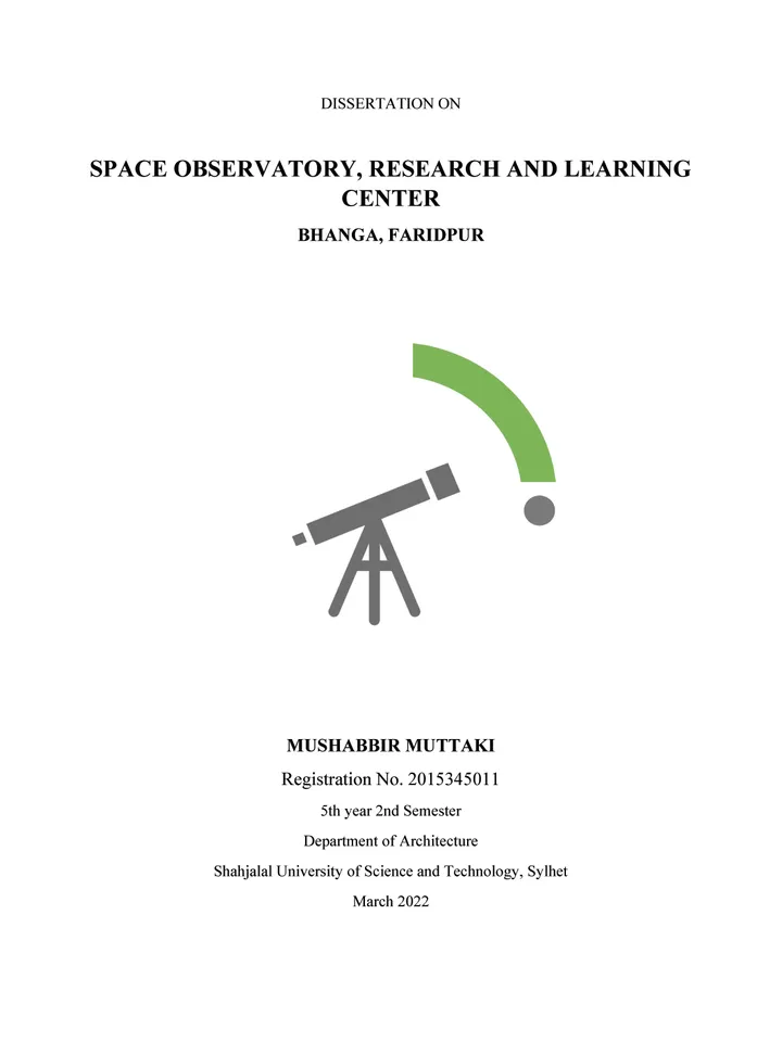 SPACE OBSERVATORY, RESEARCH AND LEARNING CENTER