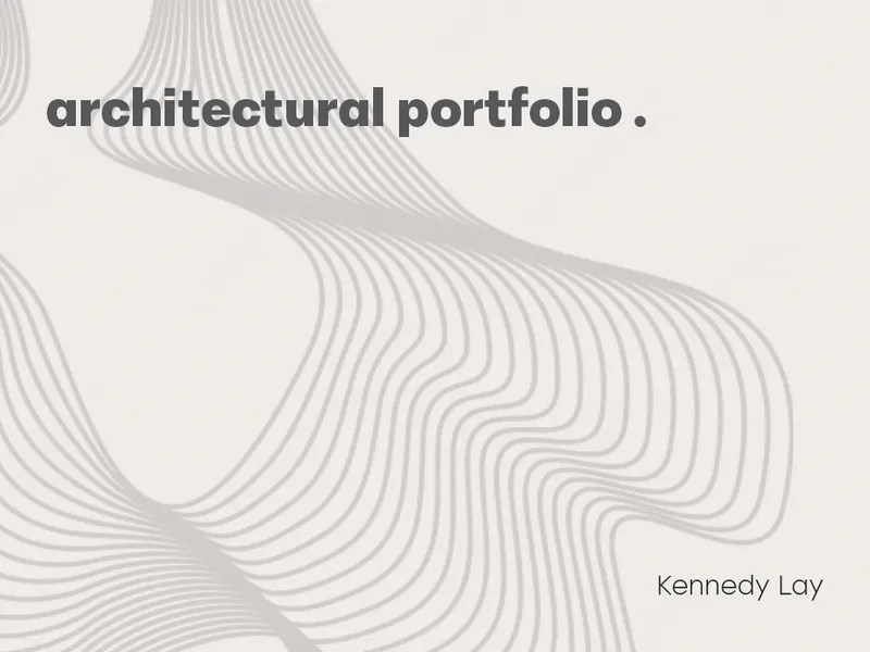 Architecture Portfolio