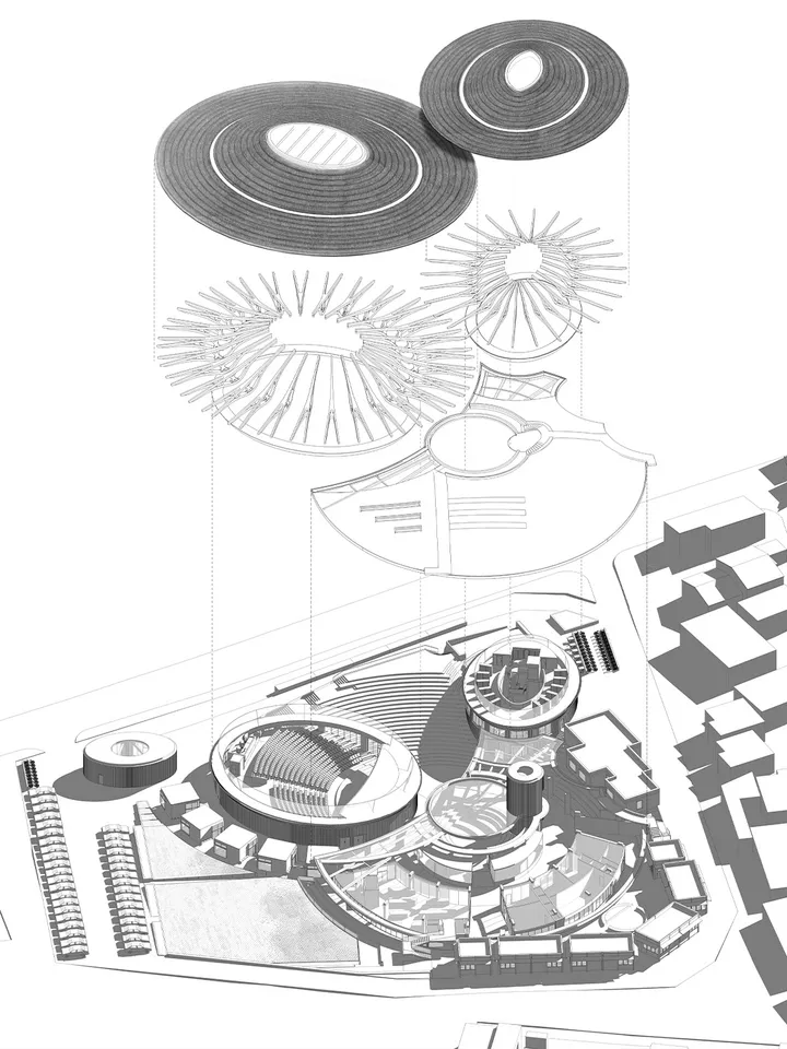 Tedzukuri Cultural Architecture Competition. Akita, Japan